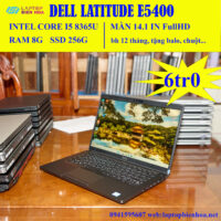 Dell Latitude E5400 i5 8365U/Ram 8G/SSD256G/14 FHD IPS